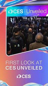 17K views · 123 reactions | During the ultimate pre-show event, CES Unveiled gave an exclusive first look at cutting-edge tech. Explore the latest advancements in smart homes, sustainability, and more, from holograms to robots and even futuristic roller skates.  | CES | Facebook