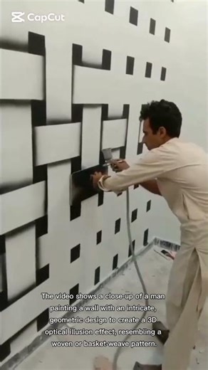 create a 3D optical illusion effect