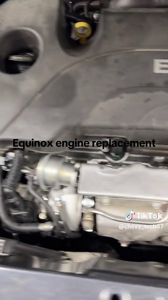 Equinox engine replacement #nightbuddyheadlamp #mechanic #automotive #mechanicsoftiktok #chevy #chevrolet #chevygang #milwakeetools #snapontools #foryoupage
