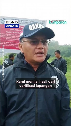 Ministry of Environment and Forestry Seals Lido Special Economic Zone (KEK) Created by Hary Tanoe...
