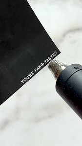 Stamping with Lunar Paste is GAMECHANGING for cardmaking!🤯 Here, I brayered a thin layer of Refined Copper Lunar Paste onto a Floral Borders Stamp. Using a brayer gives me just enough paste on the stamp without making globs of color. Then, I stamped it onto my card and lifted it quickly so that it doesn’t stick to the cardstock. This gives a beautiful image with lots of shine on the black cardstock.✨ For a focal point, I used the bats from the Fall Sampler stamp set. I love these bats because t