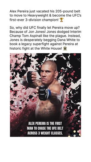 Alex Pereira first ever 3 division champion? 🇧🇷 🔥