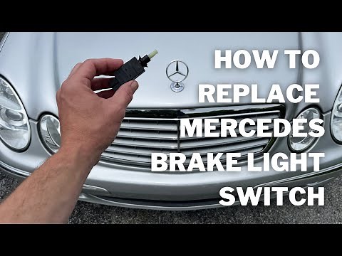 Mercedes Benz Brake Light Switch Replacement - C-Class, E-Class, S-Class, SL, SLK and more