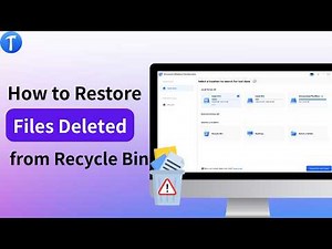 How to Restore Files Deleted from Recycle Bin in Windows 11/10 - Free Scan & Preview