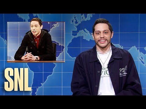 Weekend Update: Pete Davidson Says Goodbye for Now - SNL