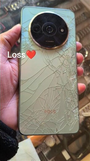 Poco x3 damage display and back#trending #smartphone #trendingshorts #loss #mobilelegends