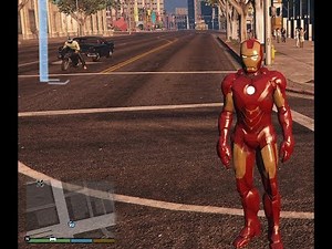 GTA 5 Iron Man Mod V2.4 - Abilities Test Video