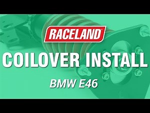 How To Install BMW E46 Coilovers (1999-2005)