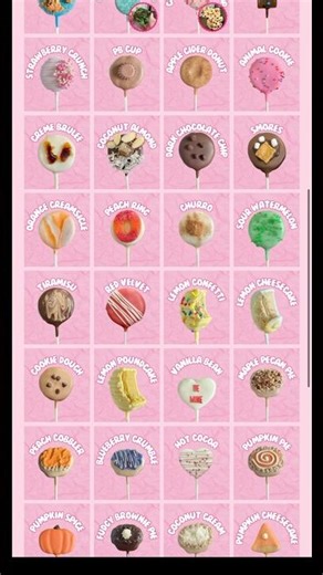 Specialty Cake Pop Flavors are now available for custom ordering!