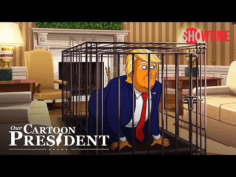 Cartoon Trump Gets Crate Trained Ep. 312 Clip | Our Cartoon President | SHOWTIME