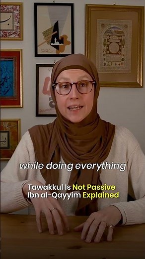 The Real Meaning of Tawakkul | It’s Not Just | Trust Allah | Dr Francesca
