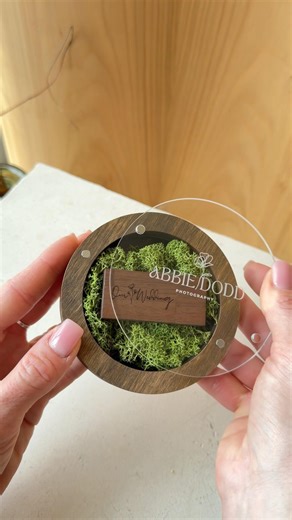 Walnut USB Box for Wedding Photographers – Custom Engraved Wooden Case with Acrylic Lid