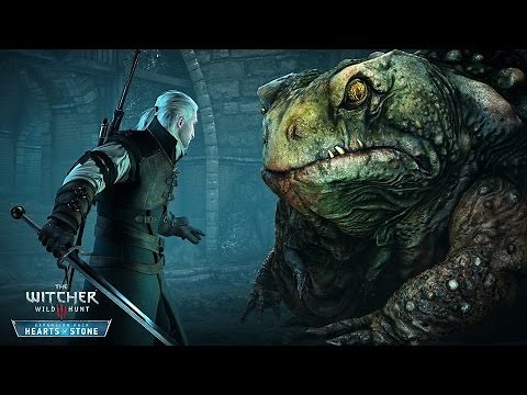 Wiedźmin 3: Dziki Gon - Serca z Kamienia - walka z Królewiczem ropuch (Wielka Żaba)