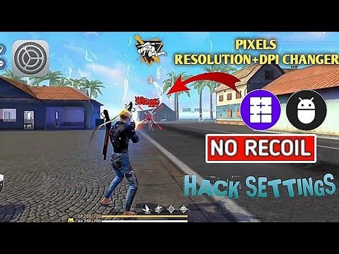 Tutorial de cómo usar Pixels Resolution + DPI Changer en Free Fire