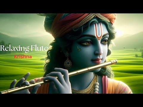 Divine Flute: Krishna's Tranquil Tunes|| Krishna Flute Music,