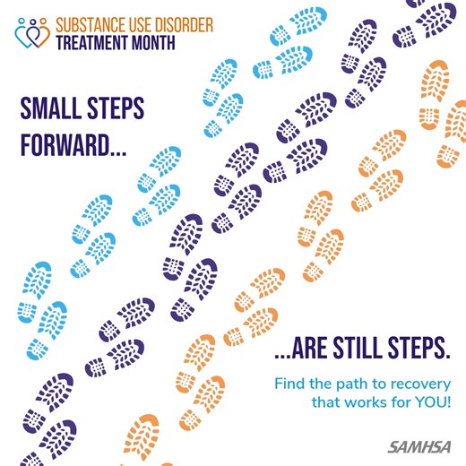 Whether your patient is taking a Dry January break from alcohol or working through recovery from a substance use disorder long-term, every step forward counts. Find resources to help better treat and support them: samhsa.gov/medications-substance-use-disorders/provider-support | SAMHSA