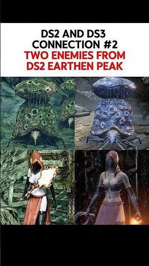 Did you notice these DS2 enemies in DS3? #darksouls2 #darksouls3