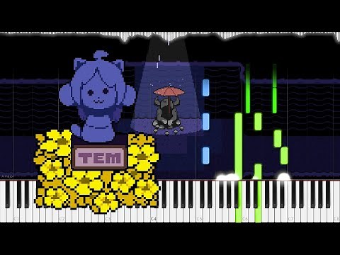 Undertale // Memory | LyricWulf Piano Tutorial on Synthesia // OST 34