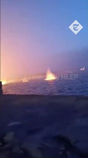 Huge explosion as Russian missile hits dam in Ukraine