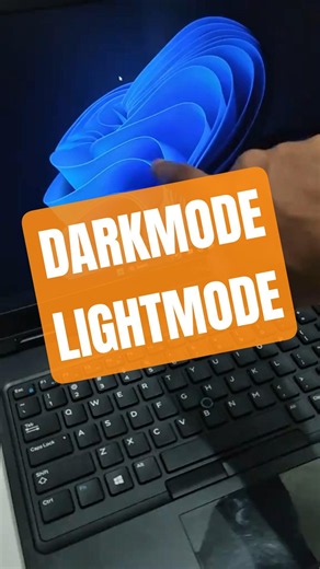 Cara Mengaktifkan Dark Mode Laptop Anti Ribet! #short #laptop #tips #tipsandtricks