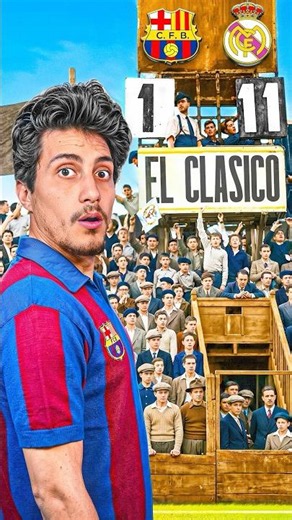 The Biggest Score in El Clásico History: Barcelona vs. Real Madrid