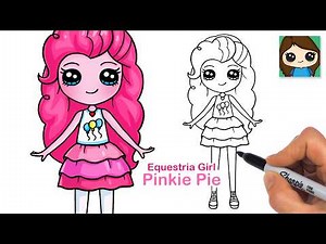 How to Draw Pinkie Pie Equestria Girl | My Little Pony