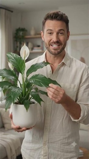 Ready to start your indoor garden? Meet the Peace Lily! 🌿