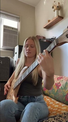 Mellow My Man by The Roots Bass Cover — Nicole Row #shorts