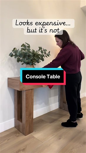 Affordable Console Table for Stylish Home Upgrades