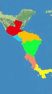 Why isn't Central America a single country? 🌎 The nation that split apart
