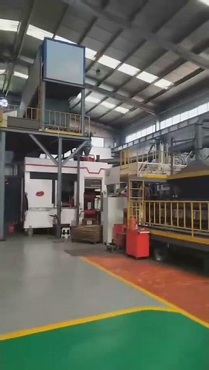 Green sand horizontal casting, planetary rotor sand mixer, horizontal flaskless molding machine