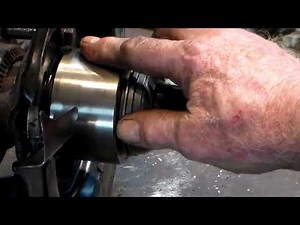 2004 Sprinter Rear Axle Bearing Removal and Replace.