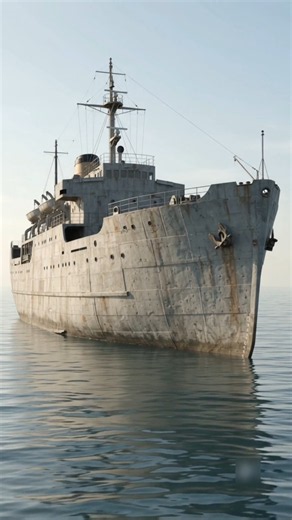 How Concrete ship can be float? #ships #facts #shorts