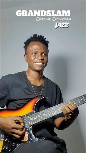 GrandSlam SOLO (Jazz)Charlie Christian#Africa's Premium Guitarist #bassey #guitar #shorts #jazz