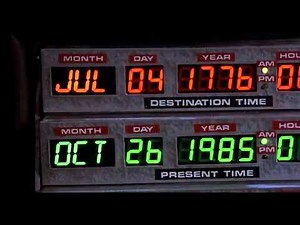 the flux capacitor from Back to the Future