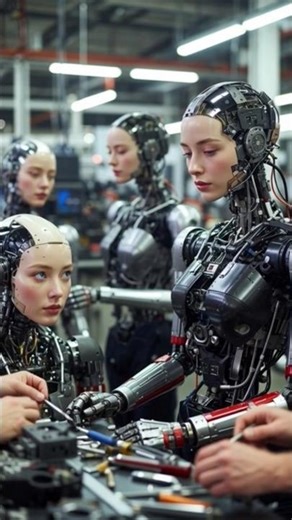 Building Robots from Scratch" #humanoidrobot #robat #tech #shorts