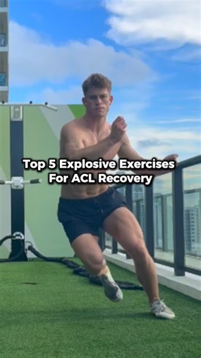 Matthew Maloney on Instagram: "Top 5 Explosive Exercises for ACL Recovery 💥 If you’re coming back from an ACL surgery, rebuilding your explosiveness is key to getting back your speed, power, and confidence in your sport. These 5 ACL explosive exercises helped me regain my athleticism after 3 ACL surgeries 👇 1️⃣ Chair Jumps – Build vertical power and re-train your landing mechanics 2️⃣ Drop Jumps – Improve force absorption and quick ground reaction time 3️⃣ Skater Jumps – Strengthen lateral sta