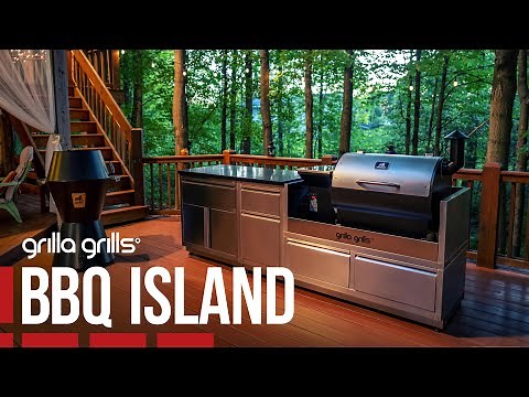 Customize Your Own Outdoor Kitchen with Grilla Grills | Best BBQ Island for Kamado & Pellet Grills