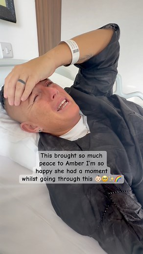 174K views · 2.7K reactions | My wife woke up from egg retrieval and said her best friend who sadly passed away…came to visit her in a very realistic dream… 梁 Our little miracle already has an angel watching over them  I know how much this meant to Amber to have this moment and I’m so thankful she did✨ | Emily Amber | Facebook