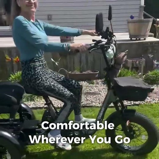 🚴⚡ Ride Smarter. Ride Freer. #electrictrike #tiniover
