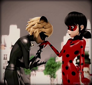 Miraculous Ladybug and Chat Noir Celebrate Valentine's Day