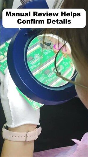 A quick look at PCBA inspection before shipment in our factory