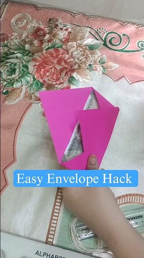 DIY Paper Envelope😍 in 30 Seconds | No Glue#ytshorts #viral #trending #diy #homedecor#creative#craft