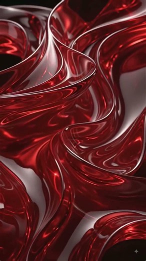 Luxury Ruby Red Crystal Glass Live Wallpaper ❤️ | 4K AMOLED #shorts
