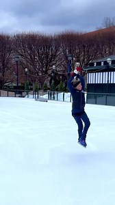 Everly and Alydia 8 and 10 years olds from US 🇺🇸 The girls got to have private ice on one of America’s most iconic rinks. The sculpture garden rink in Washington DC at the national gallery of art. Thank you so much Peter. 😊 | Figure Skating Moments