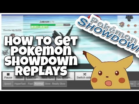 How to access, share, and also download replays in Pokemon Showdown