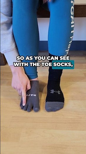 Get Stronger By Wearing Toe Socks!?