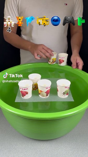 Tissue Paper Water Experiment: Guess How Many!