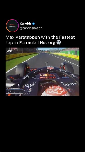 Cariods on Instagram: "The 2025 Italian Grand Prix at Monza will forever be etched in history as the weekend speed limits ceased to exist. On Saturday, the "Temple of Speed" lived up to its name in spectacular fashion as Max Verstappen unleashed a qualifying performance that defied physics. Pushing his machinery to the absolute edge, Verstappen shattered the all-time lap speed record previously set by Lewis Hamilton in 2020. Clocking an average speed well beyond the 264 km/h benchmark, Verstappe