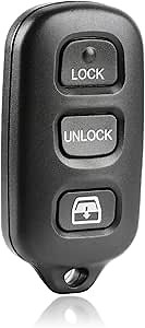 USARemote Replacement Keyless Entry Remote Key Fob for 1999-2009 Toyota 4Runner & 2001-2007 Sequoia (HYQ12BBX, HYQ12BAN, HYQ1512Y, 89742-35021, RSS-210)